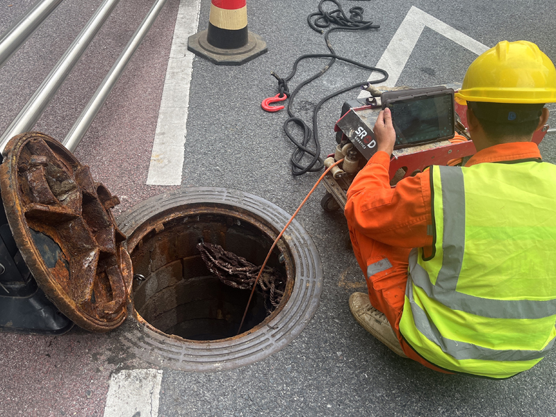 山西路市政管道内窥检测
